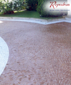 Mosaico Português Vermelho - Petit Pavê