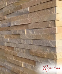 Pedra São Tomé Amarela Filete de Canjiquinha Padronizado 3,5 cm