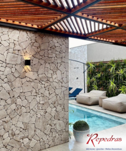 Pedra Travertino Slim Crema