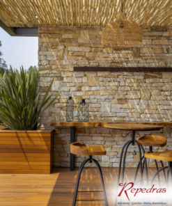 Filetão Pedra Madeira Amarela Canário