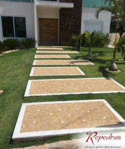 Mosaico Português Amarelo - Petit Pavê