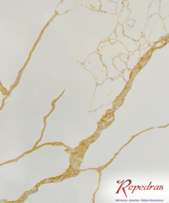 Quartzo Calacatta Ouro